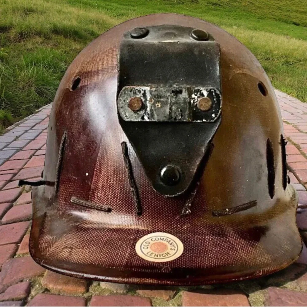 Vintage Coal Miners Helmet Anthracite Lehigh PA